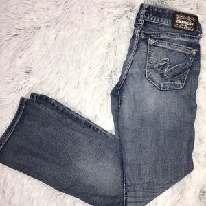 Express Jeans Barley Boot Low Rise Size 2s